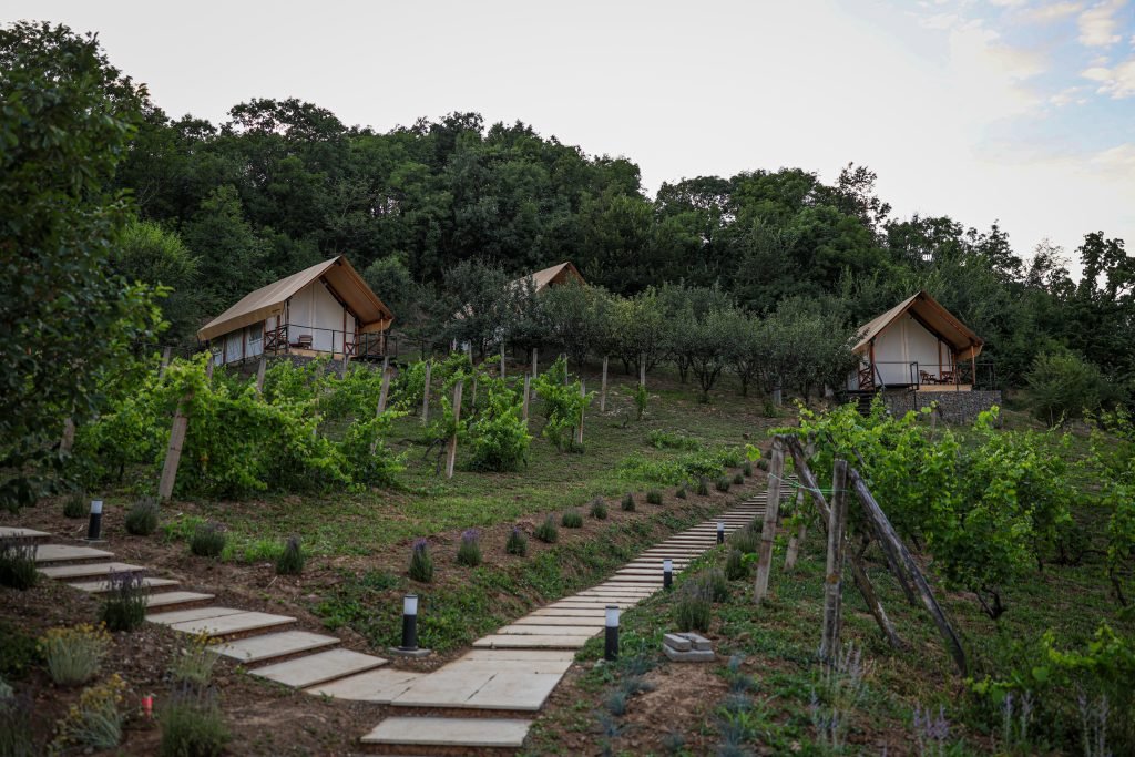 Luna Vineyard Glamping tents